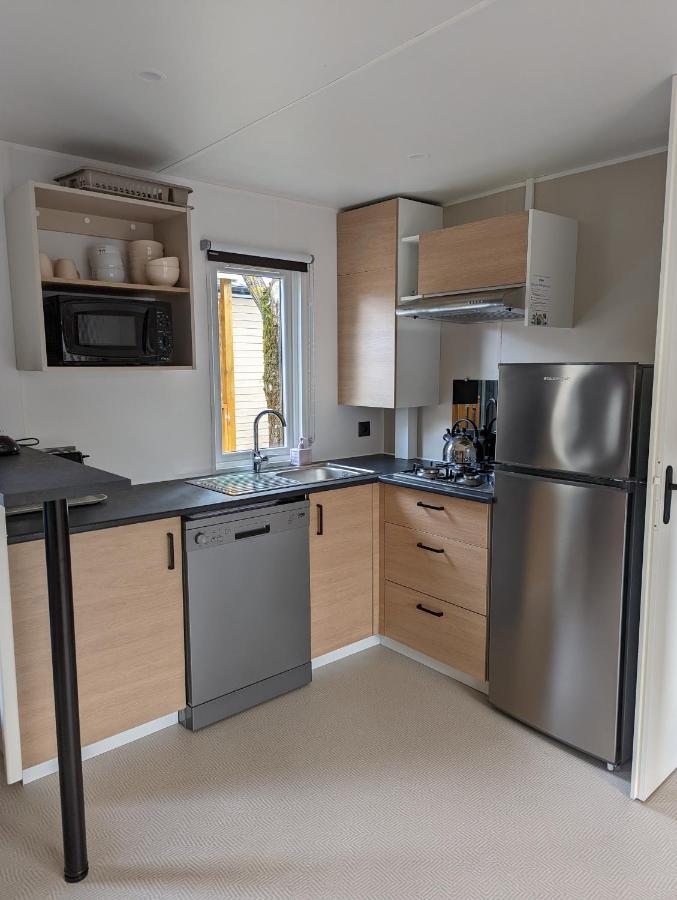 200M De La Plage Bungalow Luxe De 44M2 Menage Et Draps Inclus Camping 5 Etoiles Mayotte Lac Biscarrosse Koyobalys 外观 照片