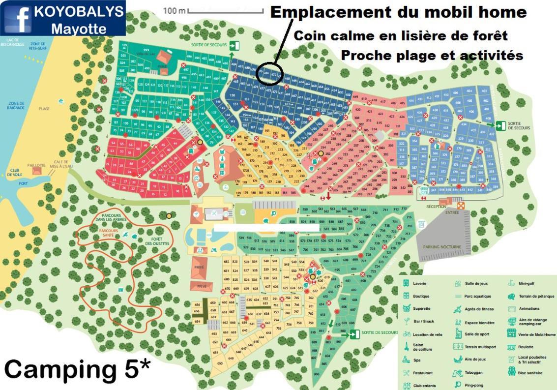 200M De La Plage Bungalow Luxe De 44M2 Menage Et Draps Inclus Camping 5 Etoiles Mayotte Lac Biscarrosse Koyobalys 外观 照片