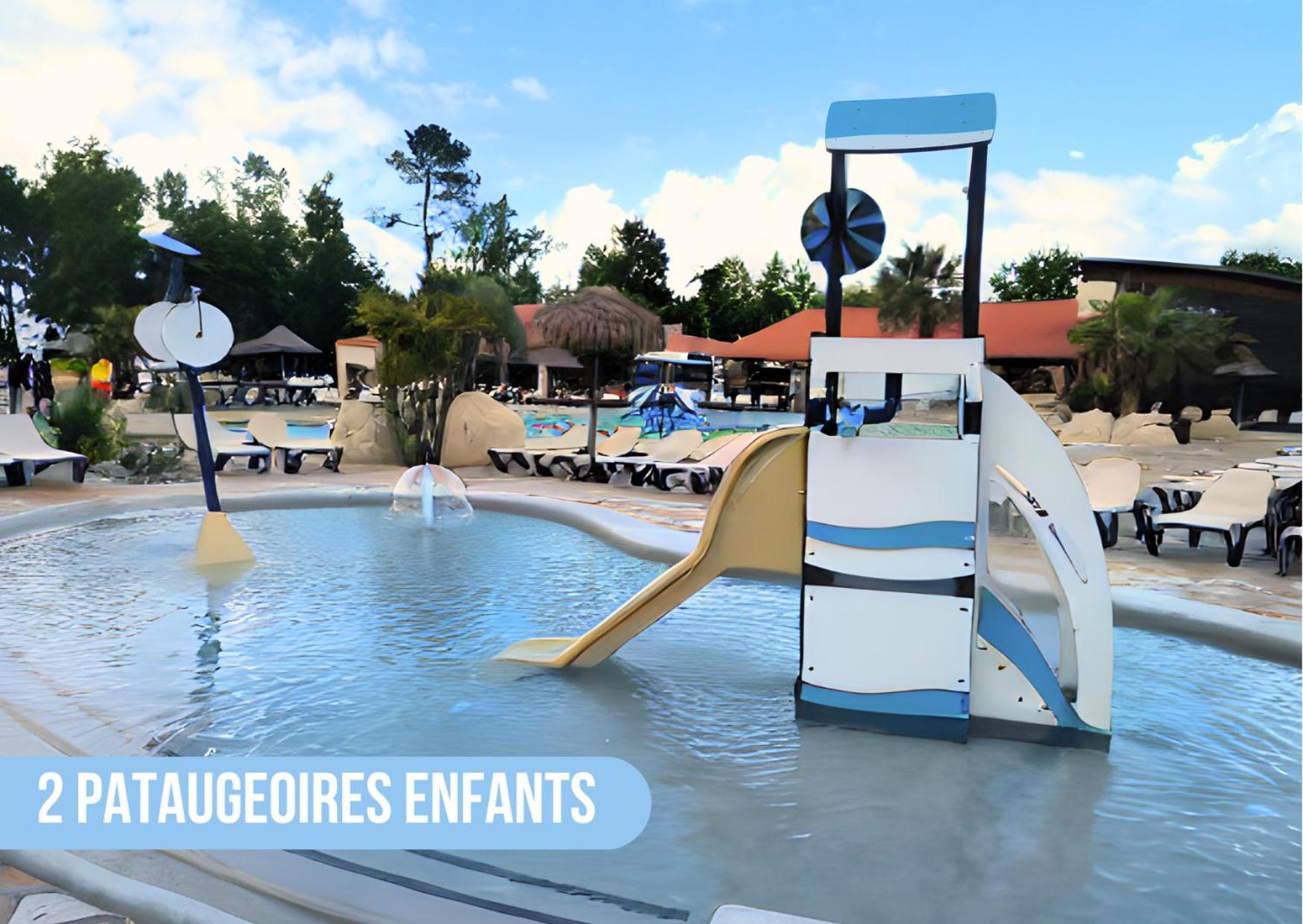 200M De La Plage Bungalow Luxe De 44M2 Menage Et Draps Inclus Camping 5 Etoiles Mayotte Lac Biscarrosse Koyobalys 外观 照片