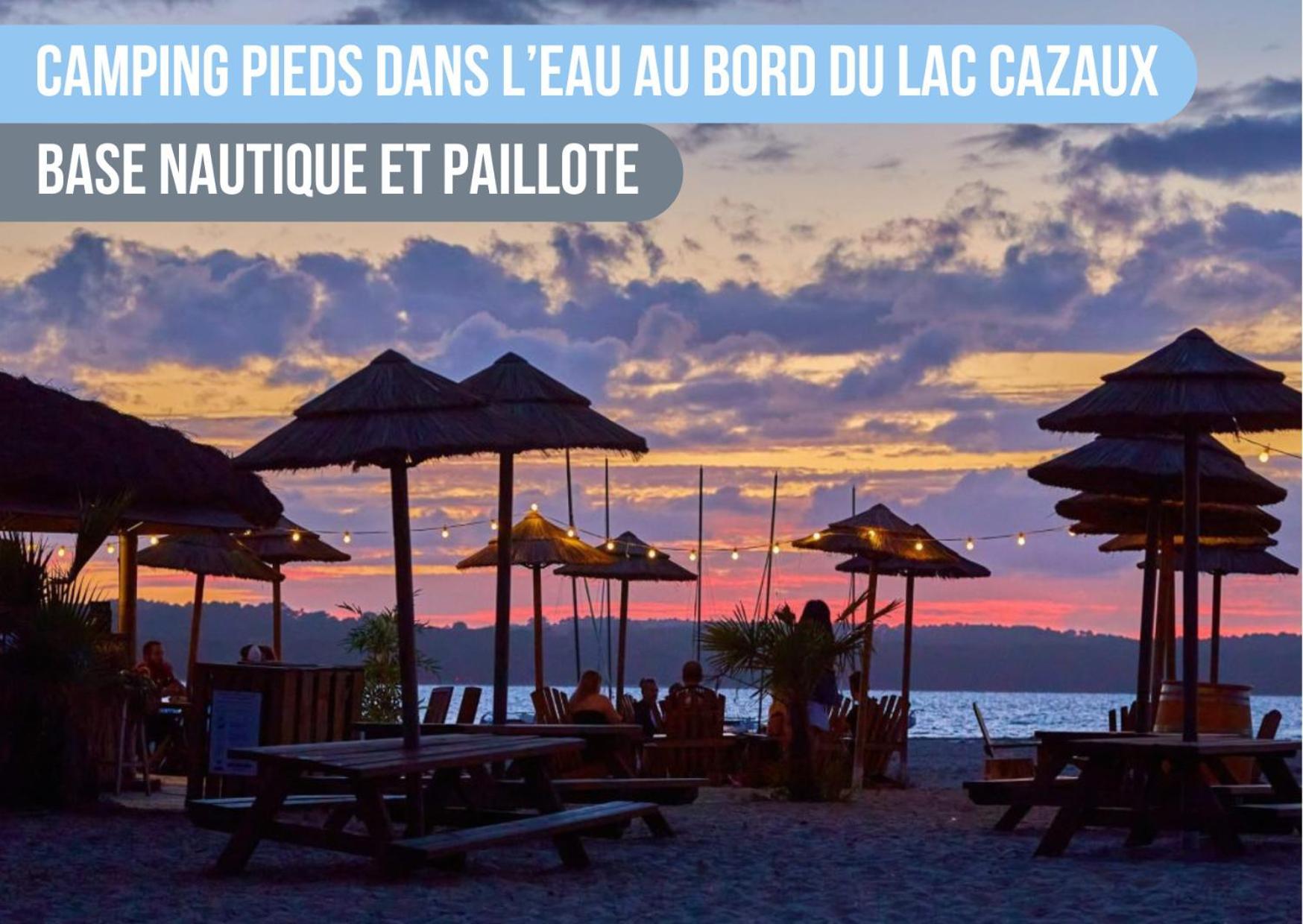 200M De La Plage Bungalow Luxe De 44M2 Menage Et Draps Inclus Camping 5 Etoiles Mayotte Lac Biscarrosse Koyobalys 外观 照片
