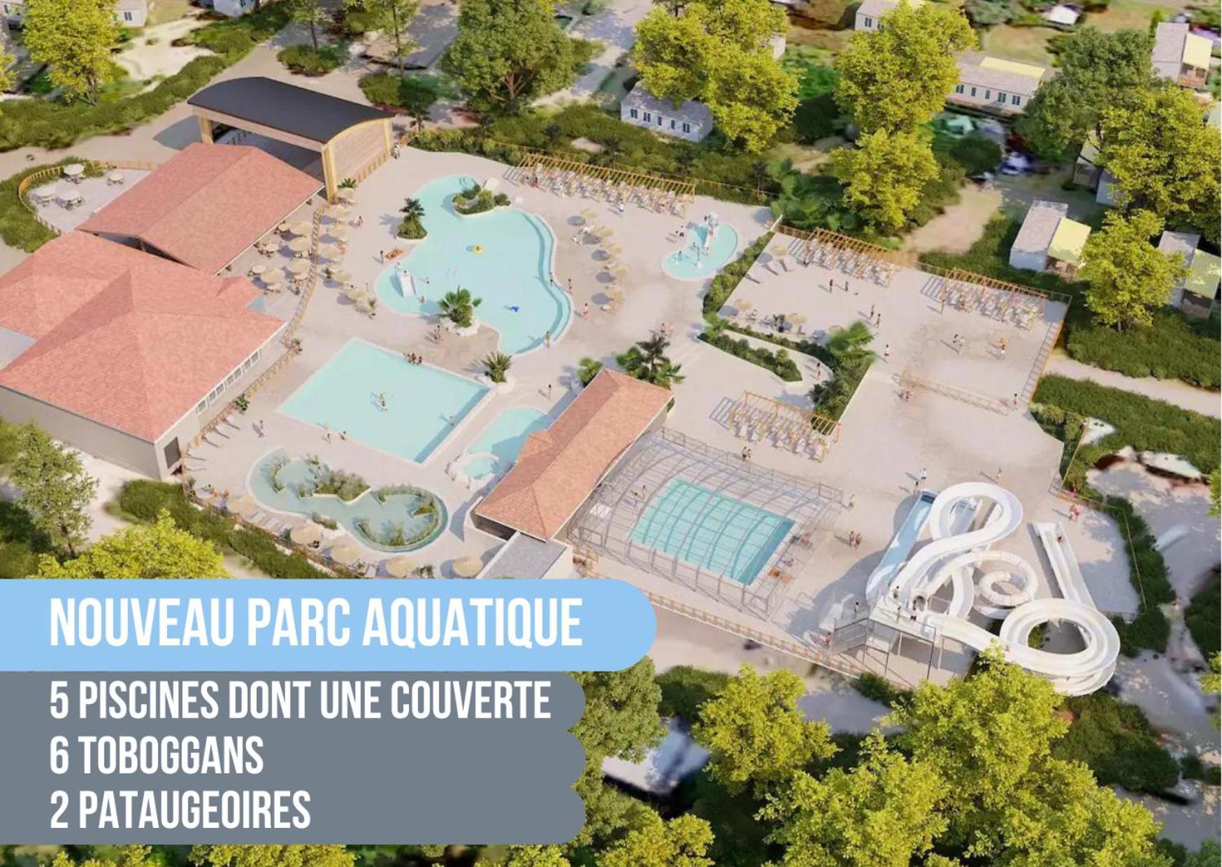 200M De La Plage Bungalow Luxe De 44M2 Menage Et Draps Inclus Camping 5 Etoiles Mayotte Lac Biscarrosse Koyobalys 外观 照片